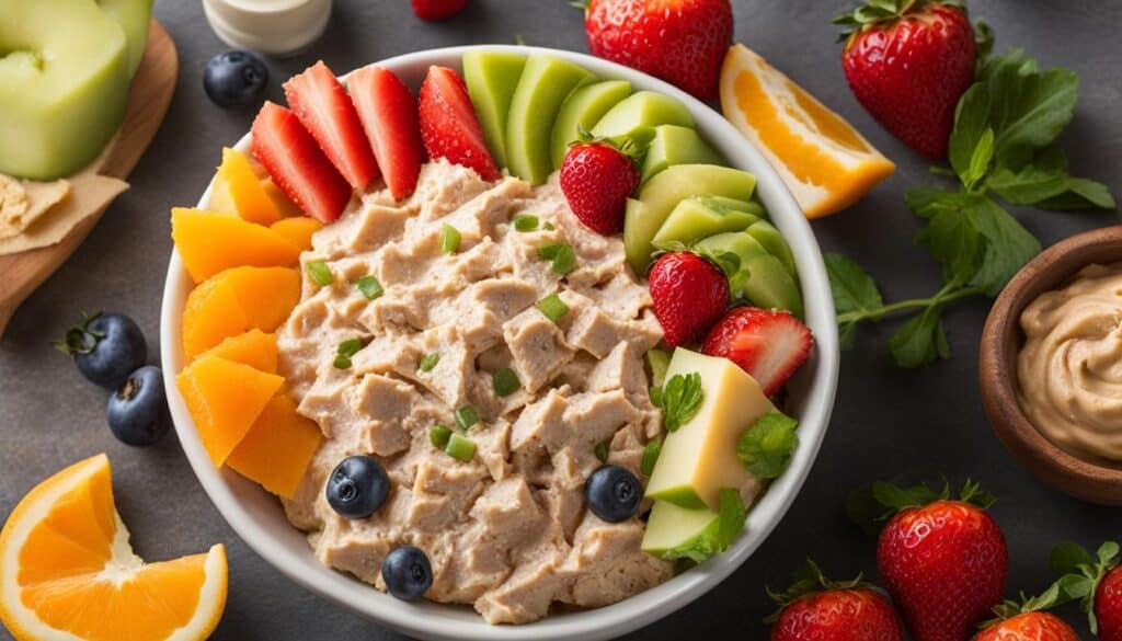 hummus in tuna salad