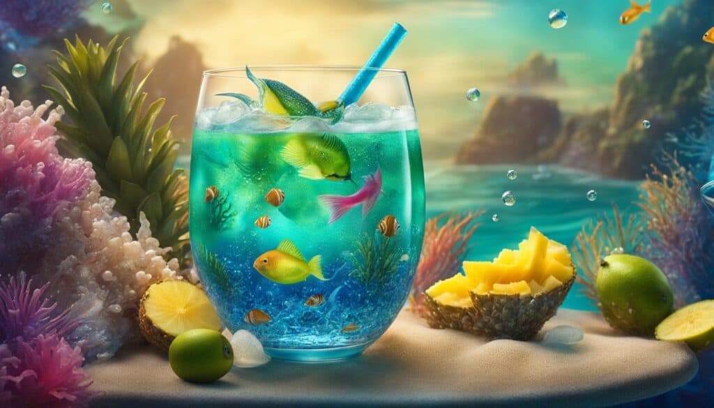 kid-friendly mermaid punch recipe