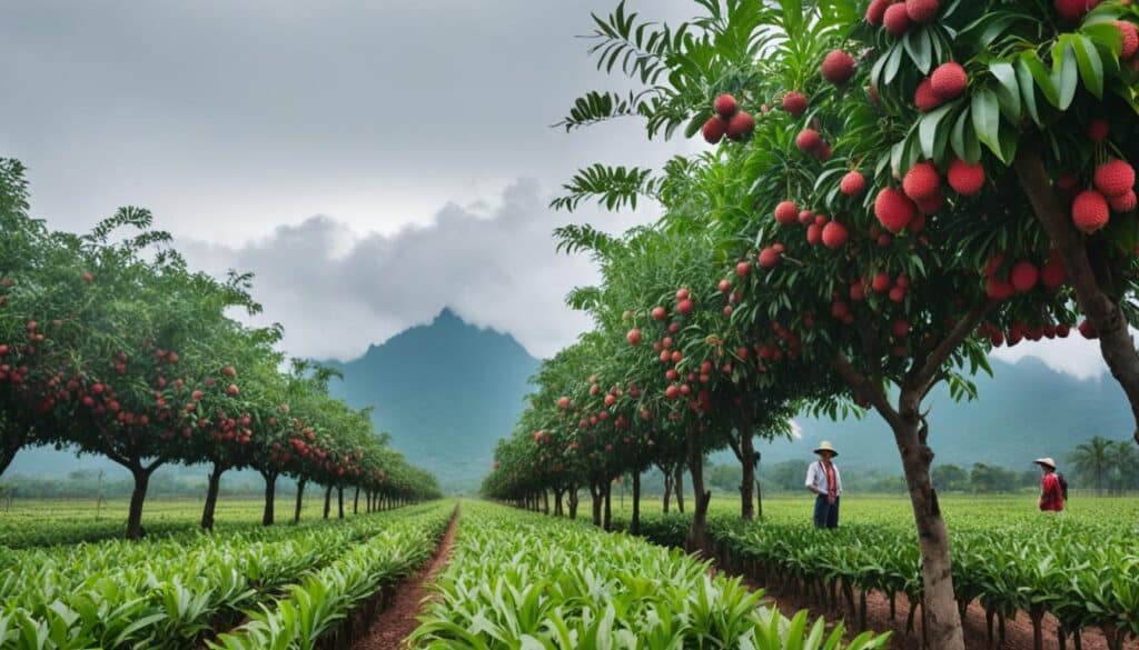 litchi farming