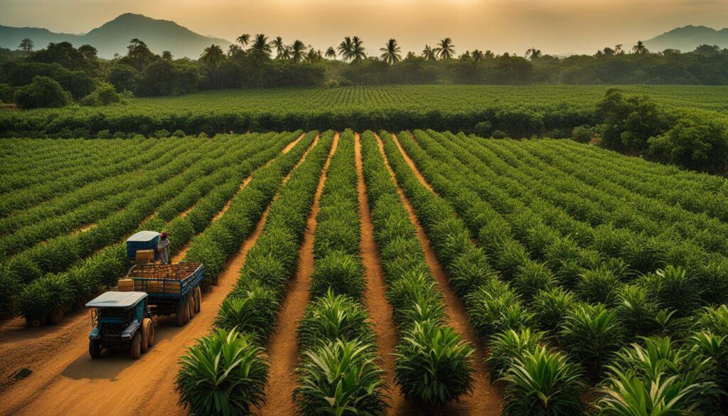 mango production image