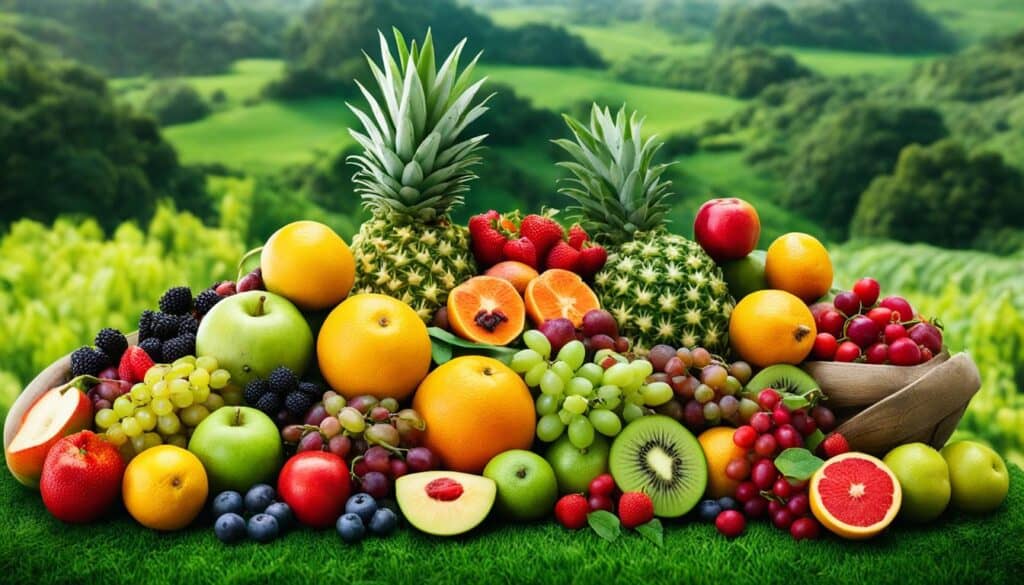 organic fruits