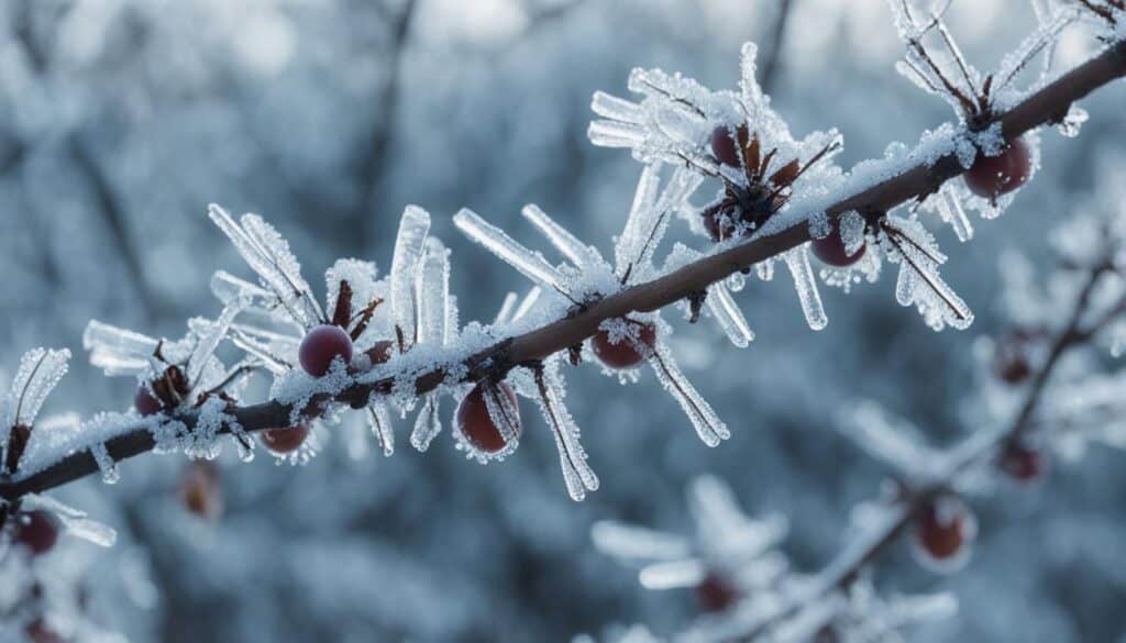 plum tree frost damage