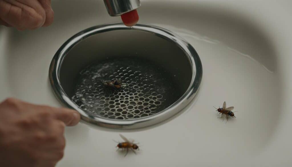 preventing fruit flies in drains