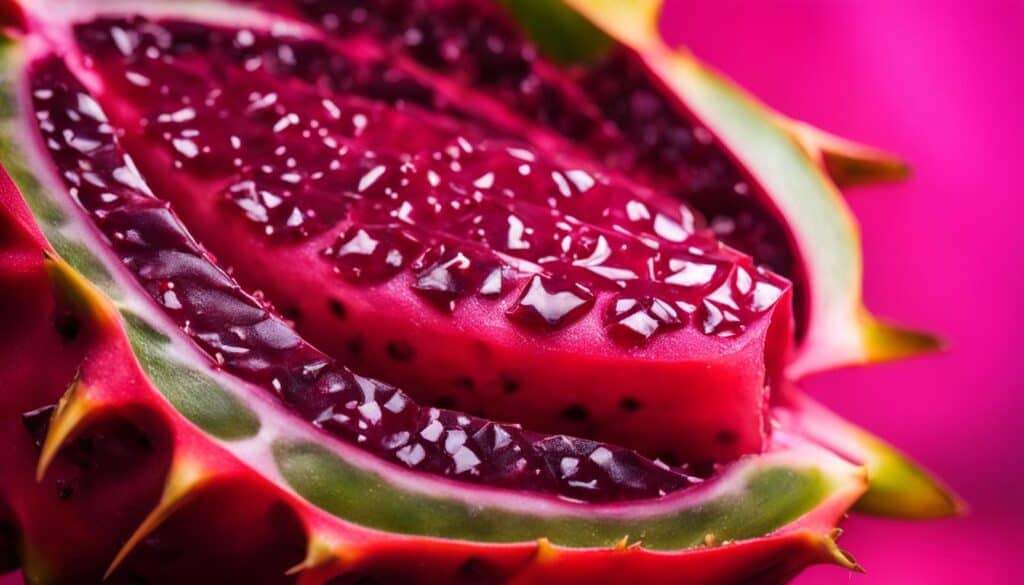 red skin/red flesh dragon fruit