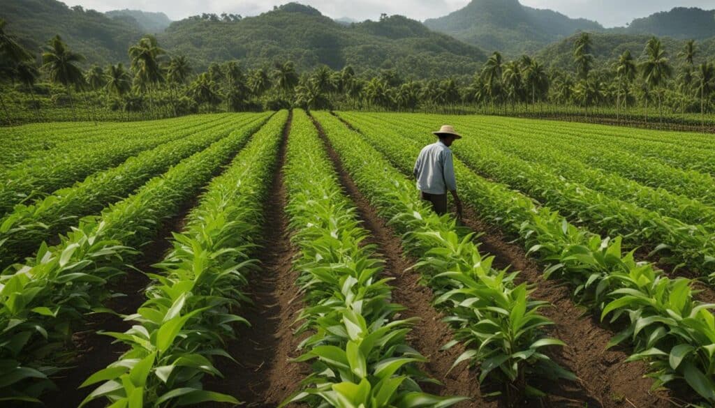 sustainable vanilla fruit production