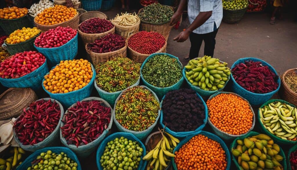 vanilla fruit market