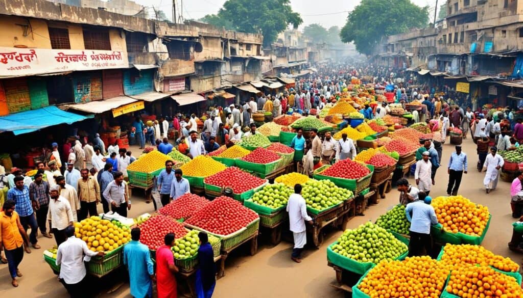 visiting Azadpur Mandi