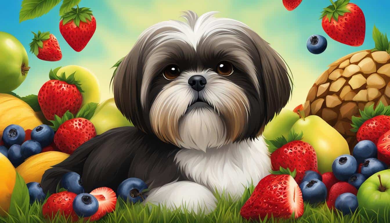 what fruits can a shih tzu eat