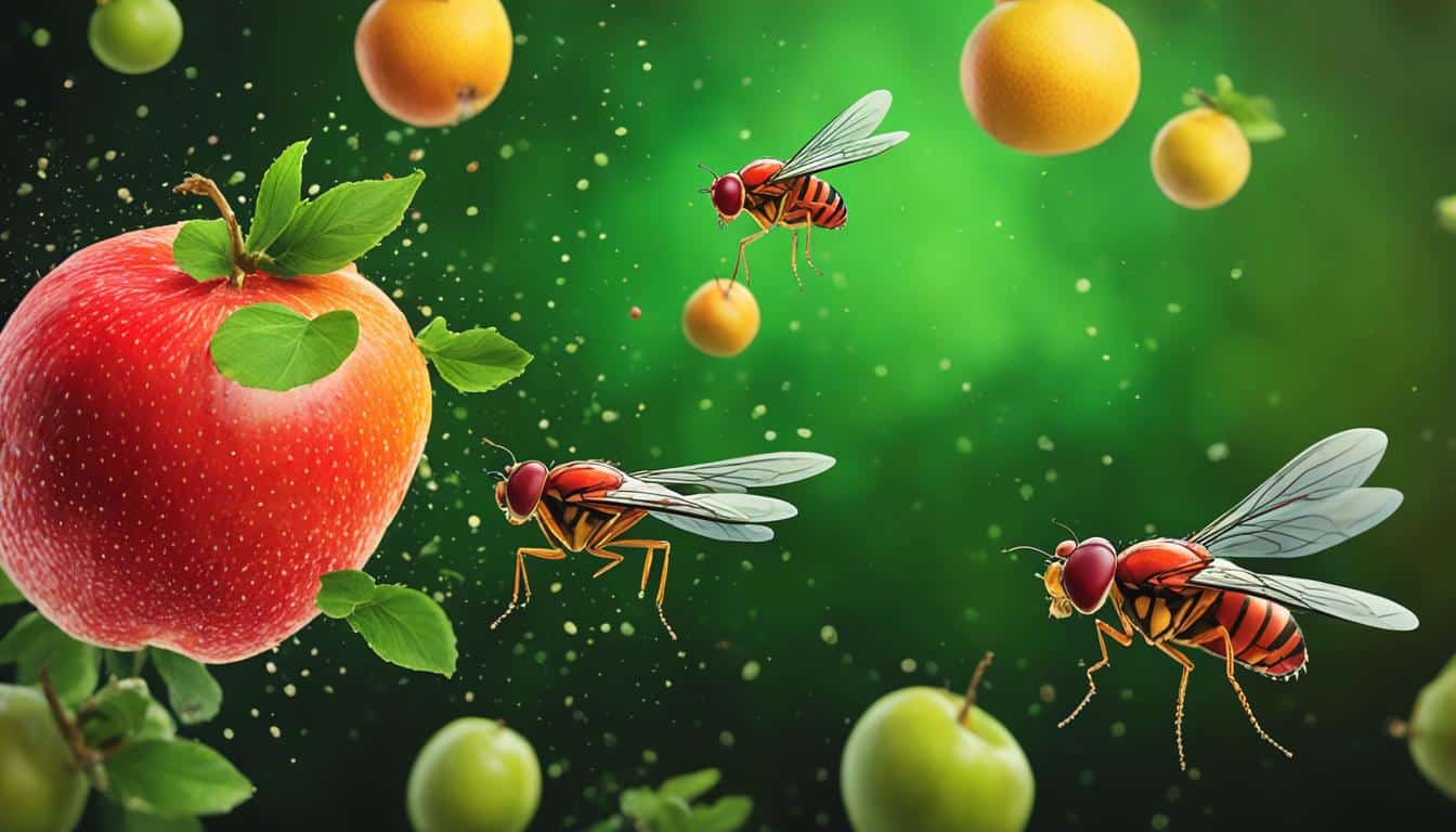 when are fruit flies most active