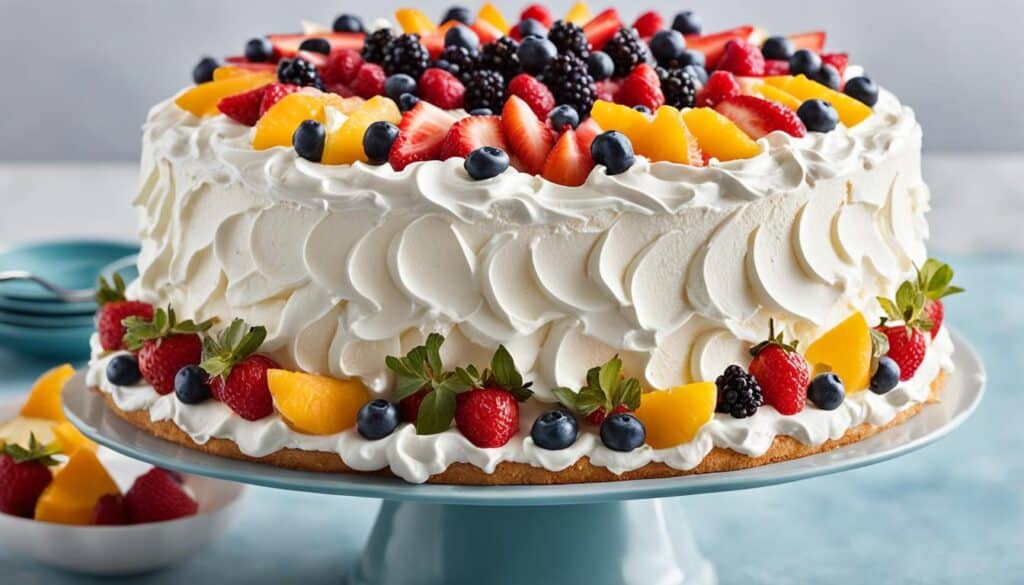 whipped cream frosting