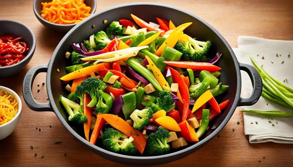 Asian Inspired Vegetable Medley Stir-Fry