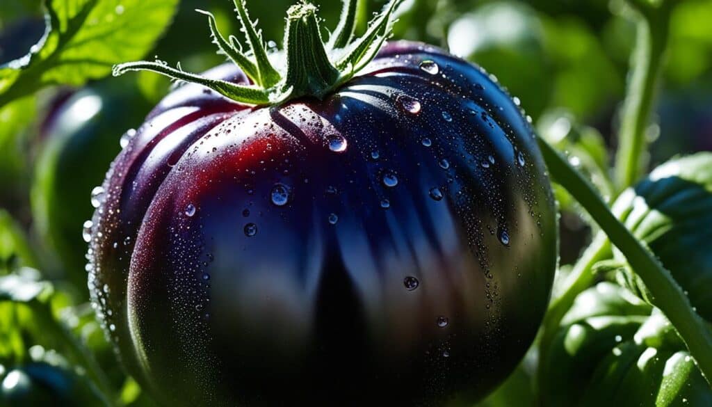 Black Krim tomatoes