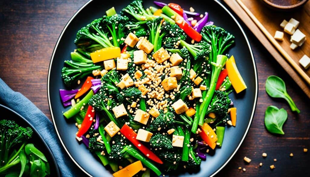 Chinese broccoli in recipes