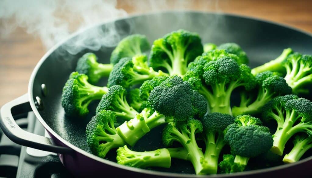 Cooking Broccoli