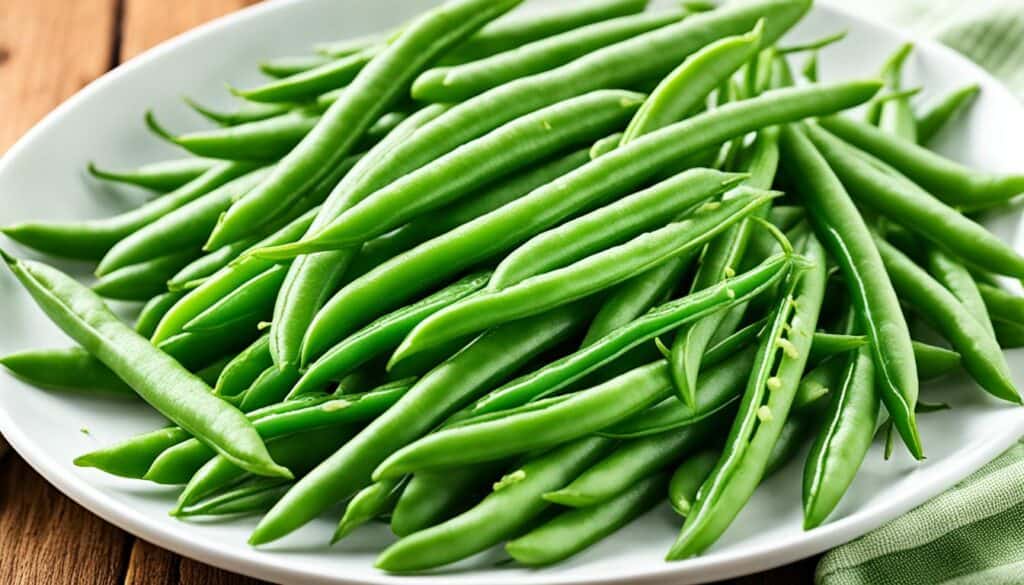 French cut green beans nutrition