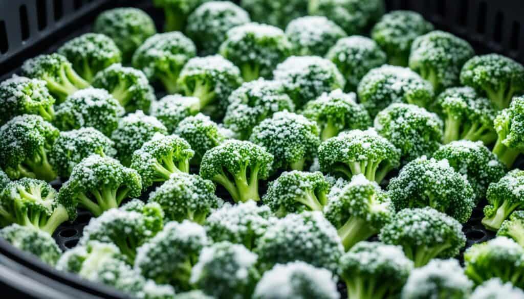 Frozen Broccoli in Air Fryer