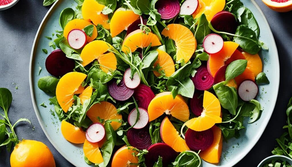 Golden Beets and Citrus Salad