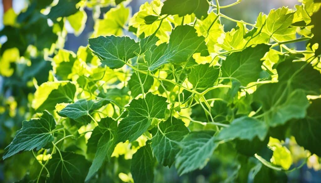 Growing Japanese Cucumber in the Garden