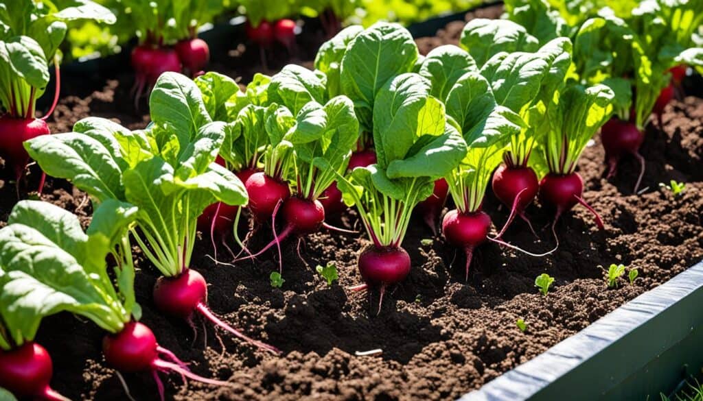 Growing chioggia beets