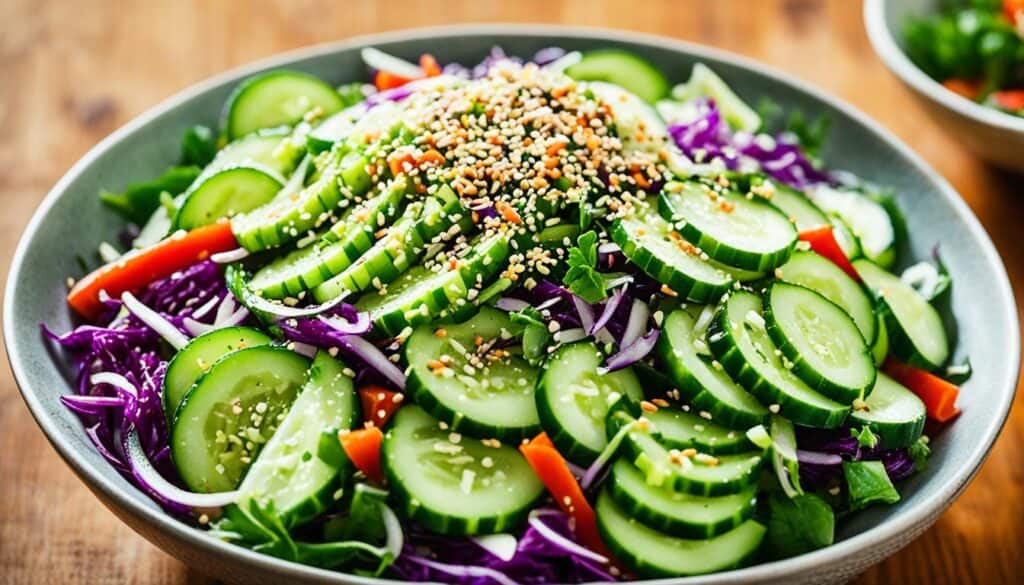 Japanese cucumber salad