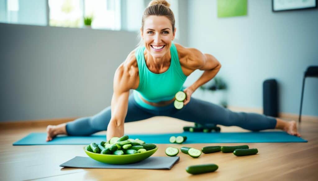 Mini Cucumber in Fitness Routine