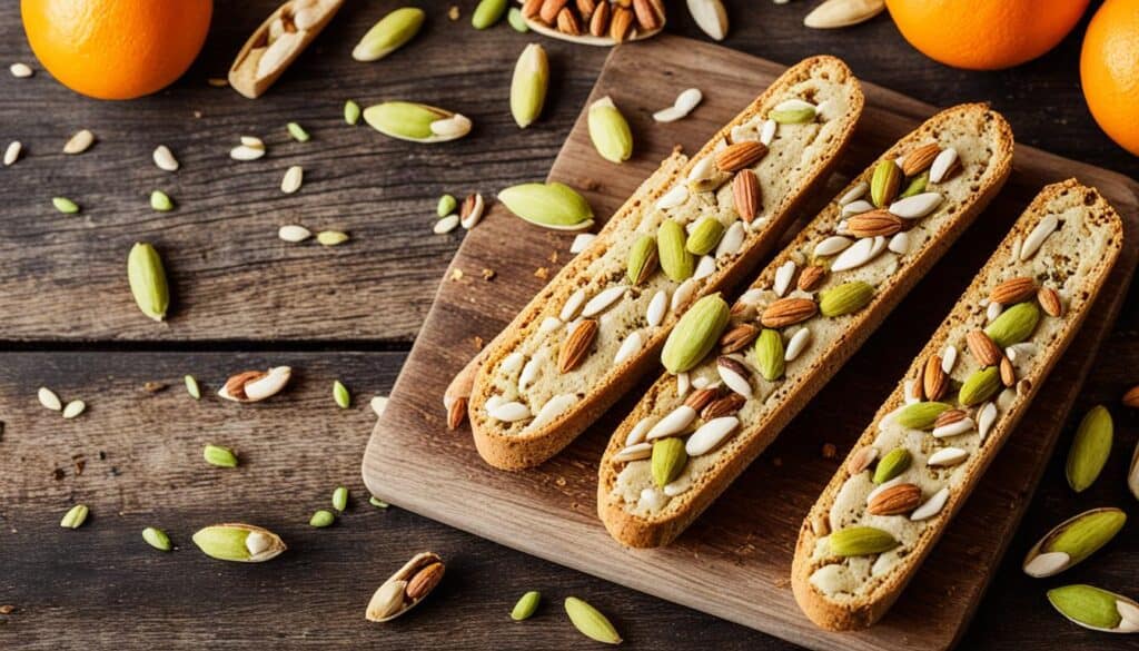 Orange Almond Biscotti