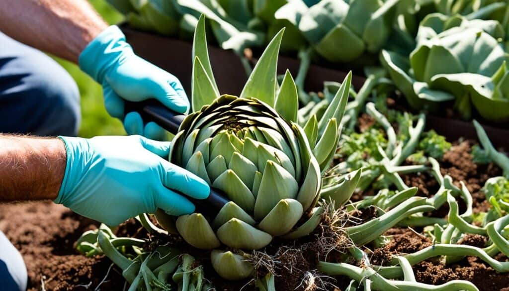 Overwintering and Dividing Artichoke Plants