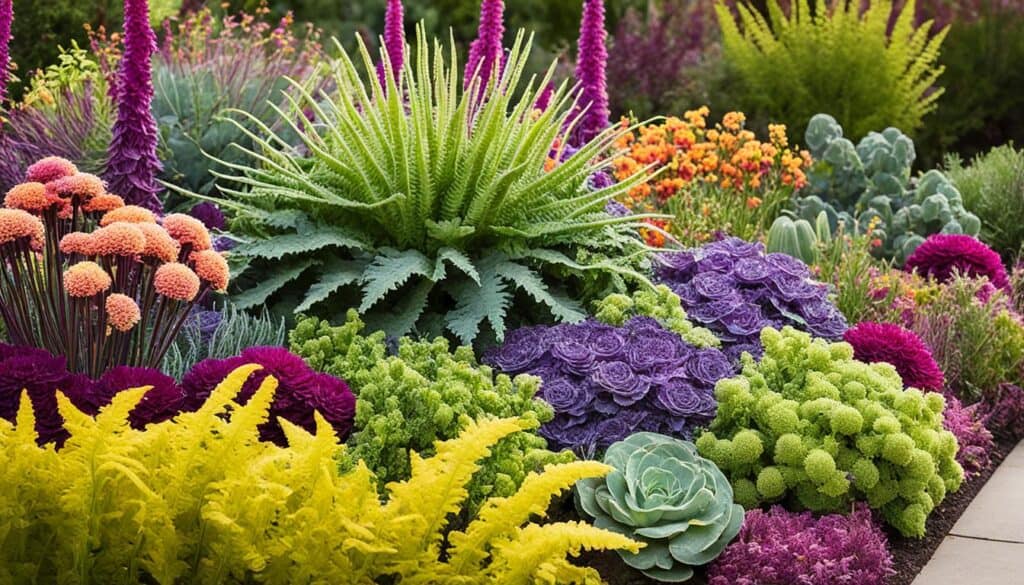 Pairing Ornamental Kale with Other Plants