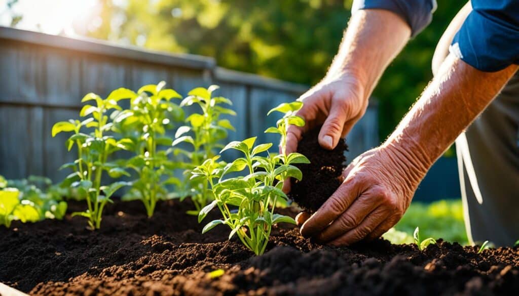 Planting Peppers