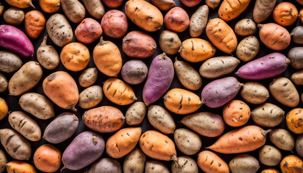 Popular sweet potato varieties