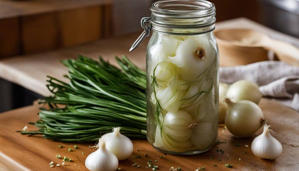 Preserving Bunching Onions