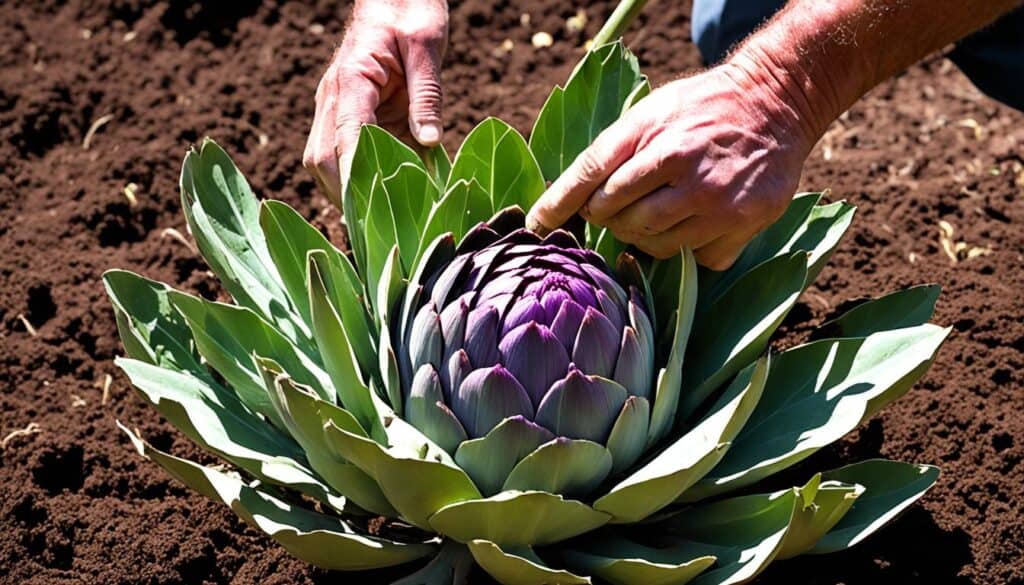 Propagation and Harvesting of Artichokes