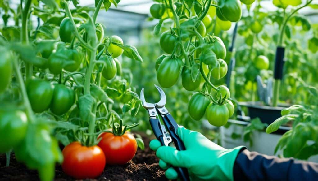 Pruning and Propagating Roma Tomatoes