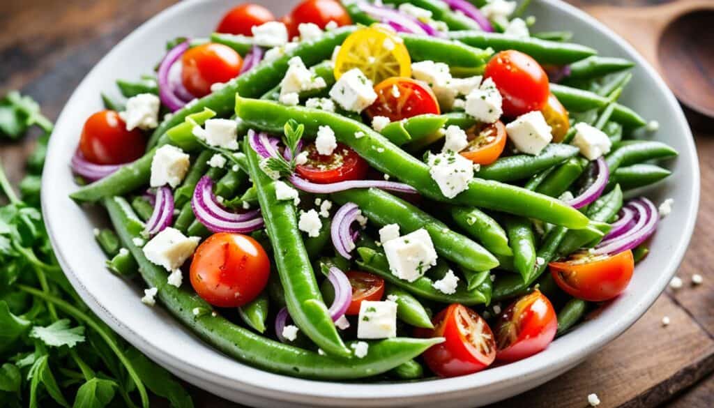 Refreshing Cold Salad with Canned Green Beans