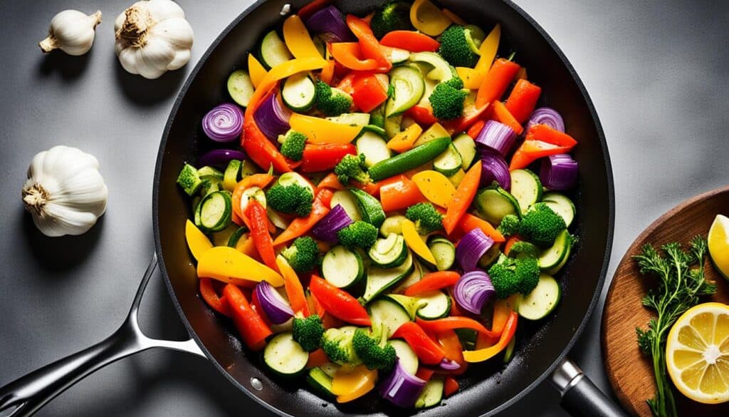 Sauteed vegetables