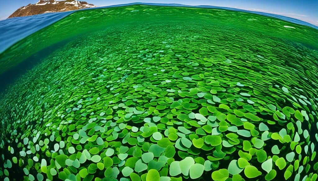 Sea lettuce and environmental sustainability