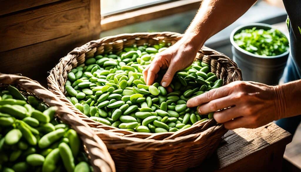 Storing and Using Lima Beans