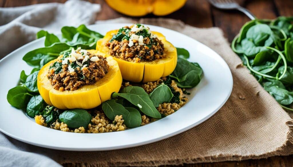 Stuffed Patty Pan Squash Recipe