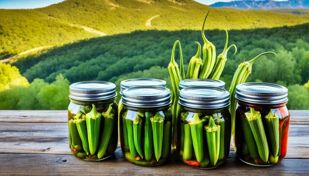 Texas-Style Pickled Okra