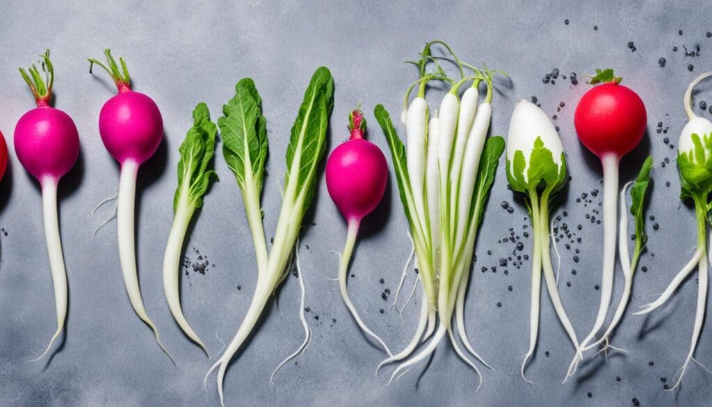 Types of Radish