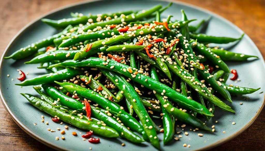 Variations of Chinese Green Beans