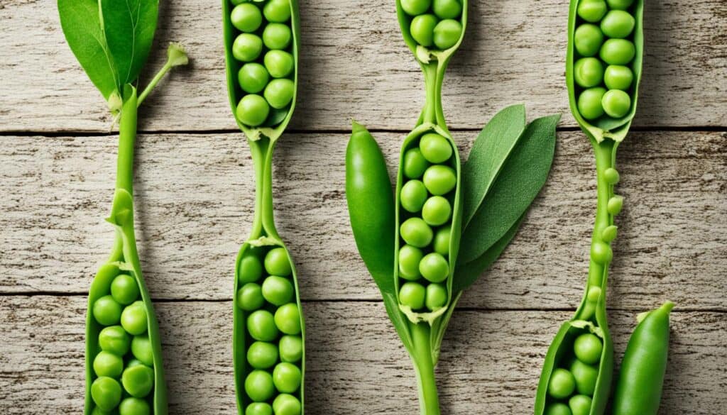 Varieties of Green Peas Image