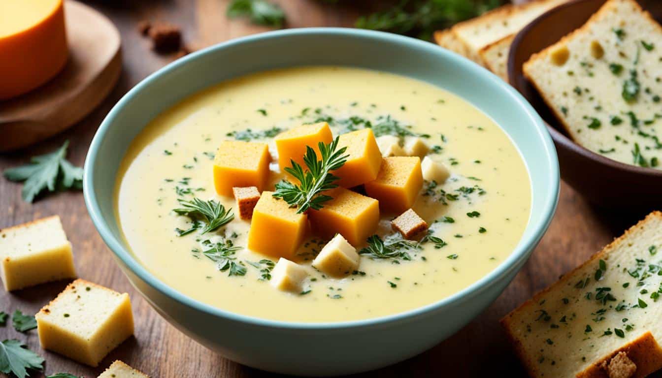 White pumpkin soup