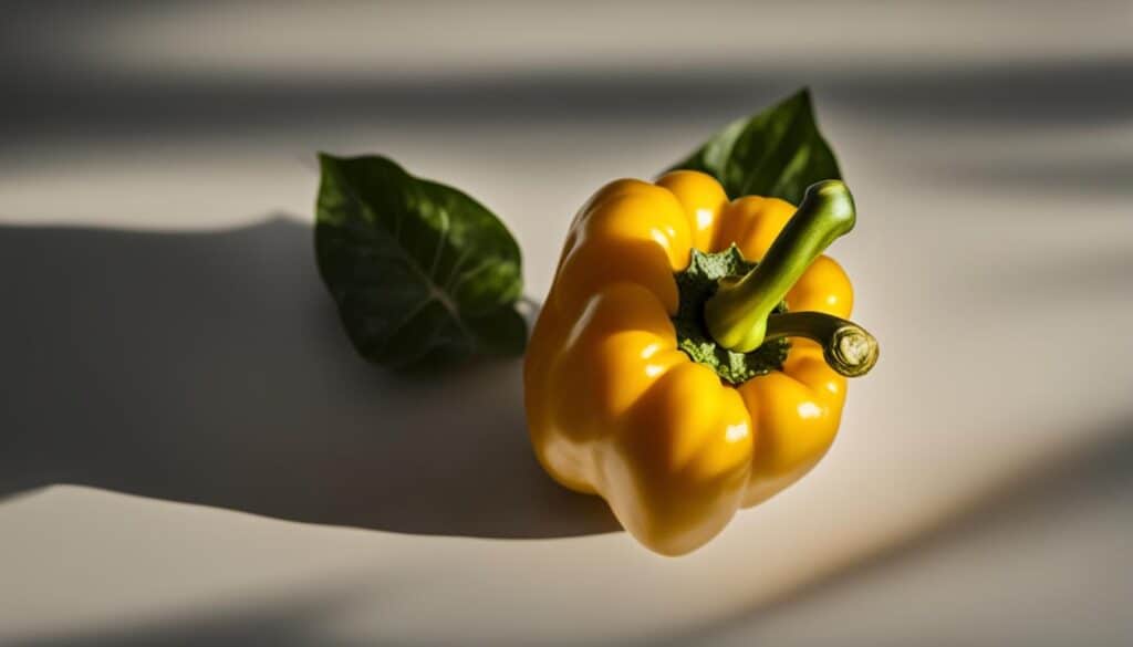 Yellow bell peppers