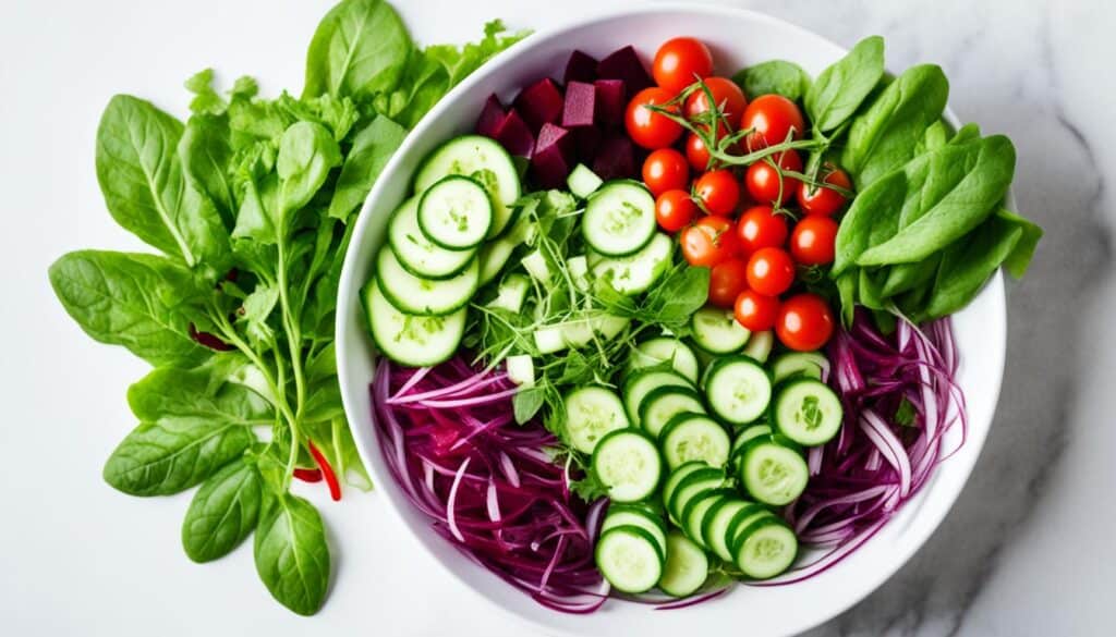 beet leaves in salads