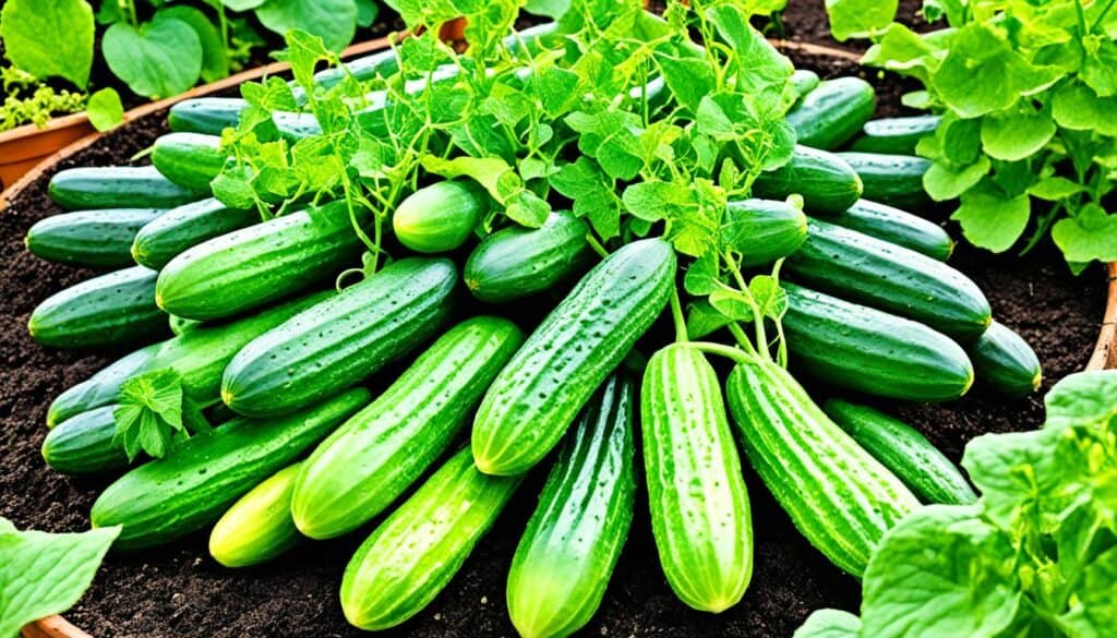 benefits of companion planting for cucumbers