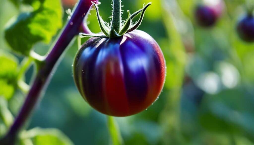 black cherry tomato