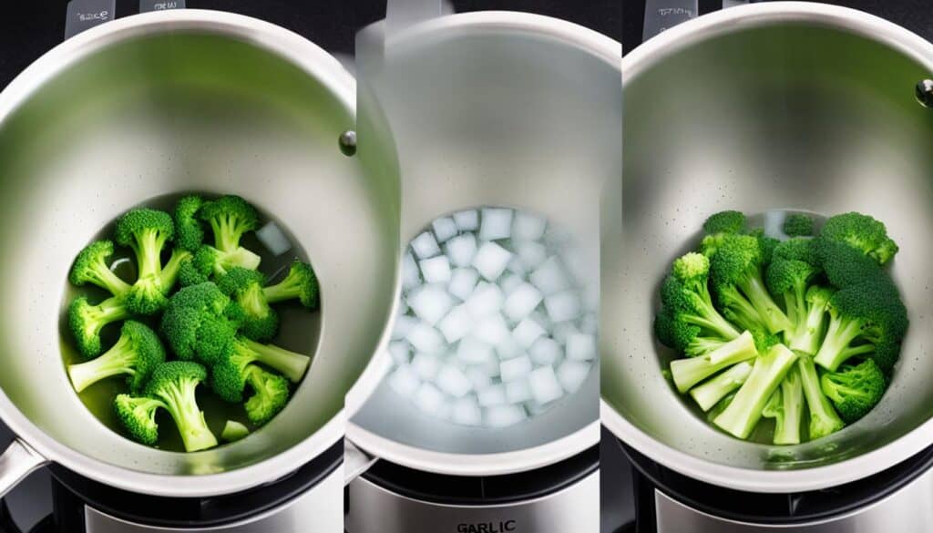 blanching broccoli for stir fry