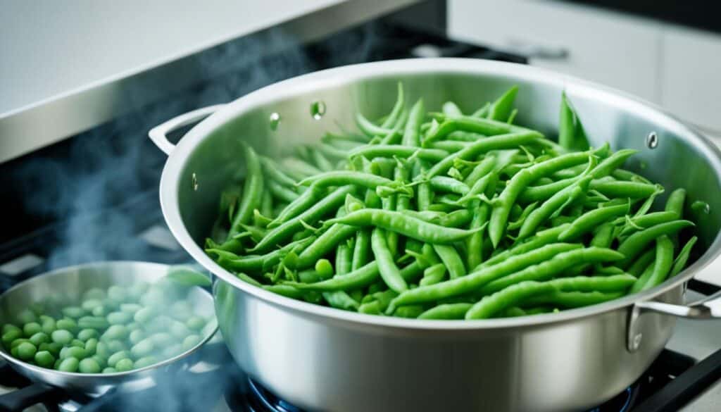 blanching green beans for canning