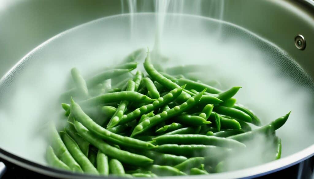 blanching green beans for salads